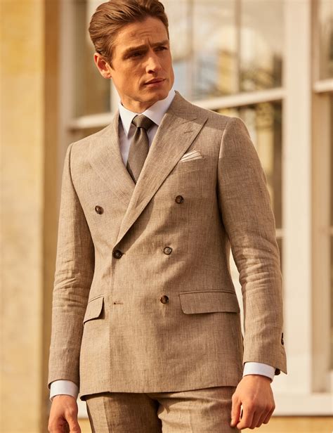 macy's brown check suit.